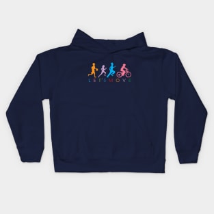 Let's Move Kids Hoodie